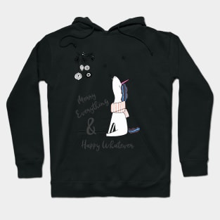 Merry Everything & Happy Whatever - Christmas Unicorn Hoodie